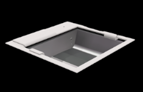 Wbudowany minibasen Miroir