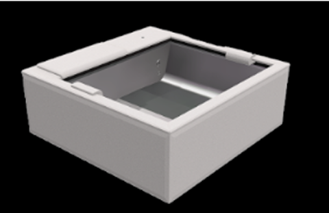 Wolnostojący minibasen Miroir